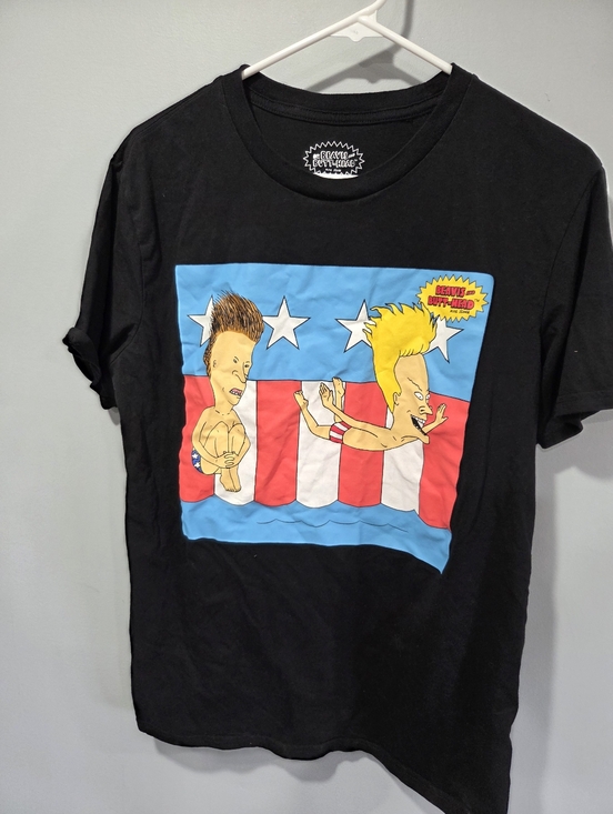 None Other - Beavis & Butthead Large Mens Shirt